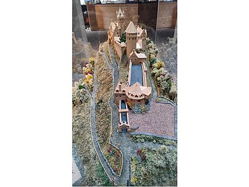EIn Modell der Burg