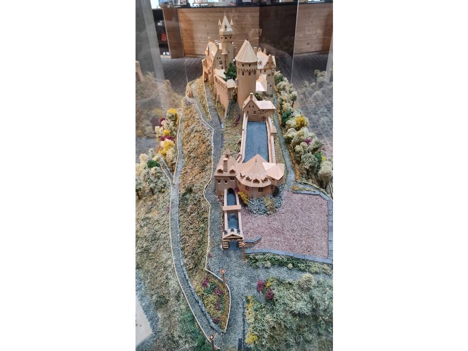 EIn Modell der Burg