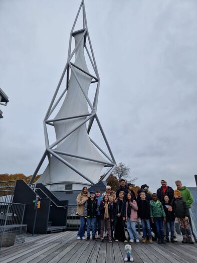 Gruppenfoto an der Phänomenta.