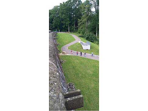 Bild von der Staumauer zur Landseite