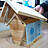 Ein Holzhaus