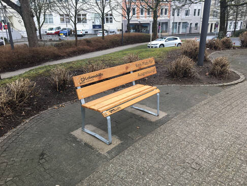 Bank gegen Ausgrenzung.