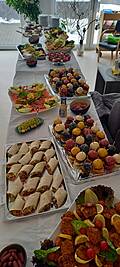 Ein Buffet.