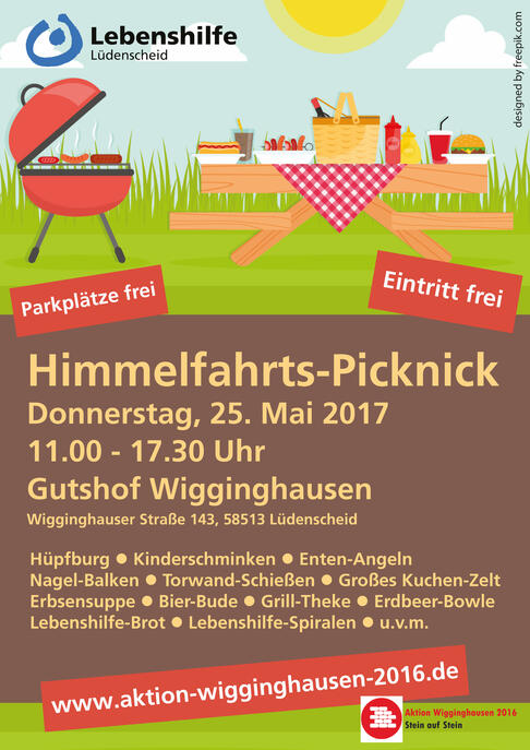 Plakat Himmelfahrts-Picknick