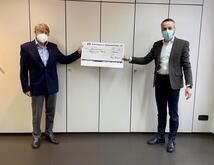 v.l.n.r.: Dr. Harald Heisler und Angelo Castrignano 