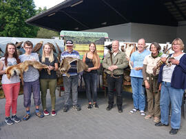 Rollende Waldschule auf dem Gutshof Wigginghausen