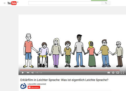 Erklärfilm Leichte Sprache