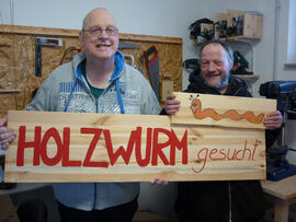 Unsere Holzwerkstatt sucht ehrenamtliche Unterstützung! 