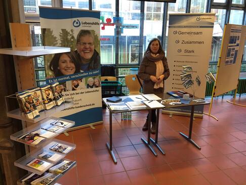 Infostand bei Beratungstag