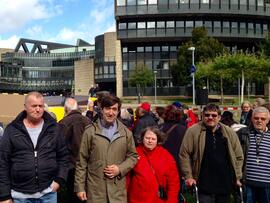 Demo am Landtag