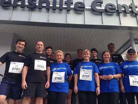 Team Lebenshilfe erneut beim Firmenlauf