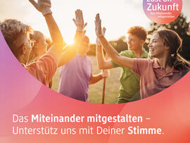 Das Miteinander mitgestalten: Unterstützt uns ab heute mit Eurer Stimme