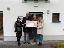 v.l.n.r.: Doris Mähler, Joachim Effertz, Dr. Wolfgang Schröder, Mareike Simon