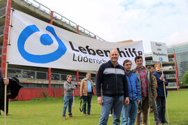 Protest am Landtag