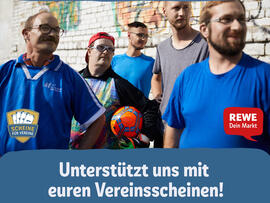 Scheine für Vereine Plakat
