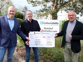 4.000 Euro Spende aus Lions Adventskalender