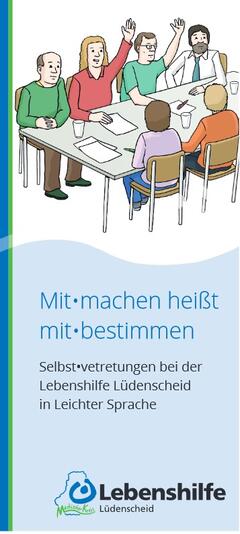 Flyer Selbstvertretung