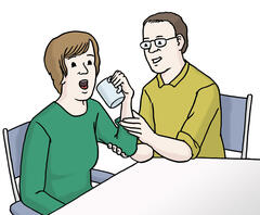 Unterstützung bei einem Freiwilligen-Dienst