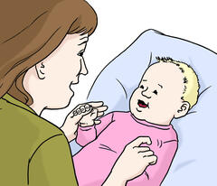 Eltern, die selbst eine Beeinträchtigung haben, bekommen Unterstützung.