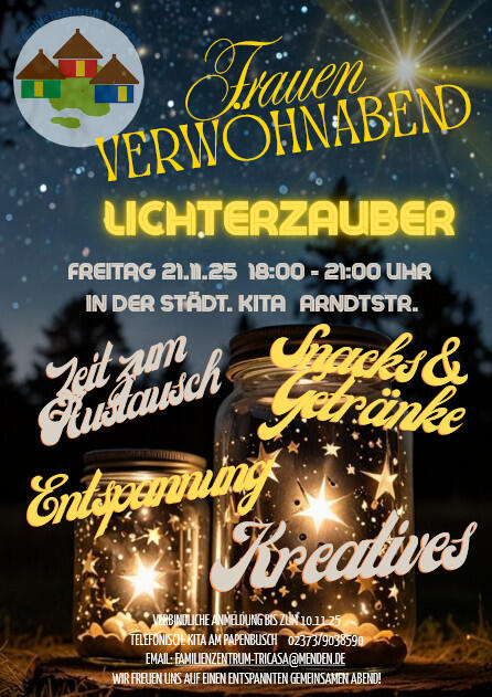 Plakat Lichtzauber
