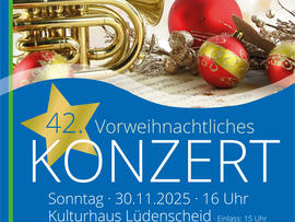 Plakat Vorweihnachtliches Konzert 2025