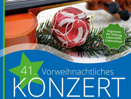 Plakat Vorweihnachtliches Konzert 2024