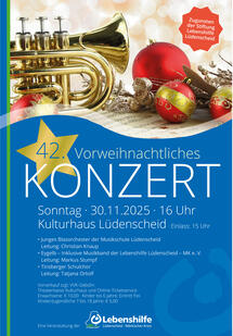 Plakat Vorweihnachtliches Konzert 2025