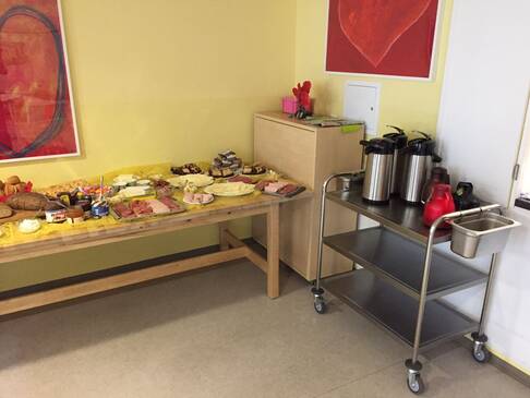 Ein Buffet