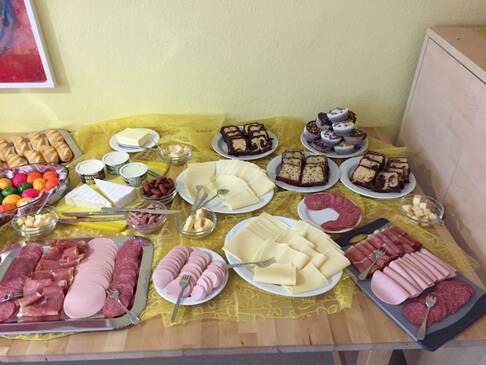 Ein Buffet