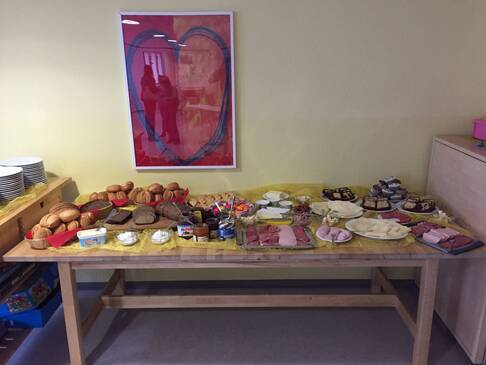 Ein Buffet