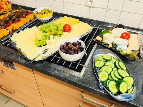 Ein Buffet.
