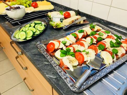 Ein Buffet.