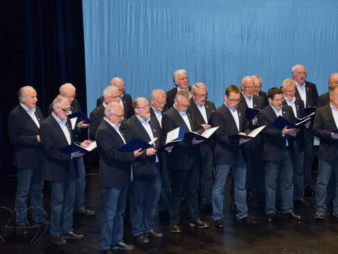 Ein Männerchor.