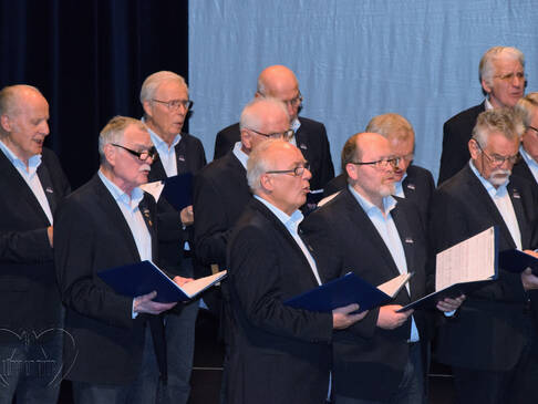 Ein Männerchor.